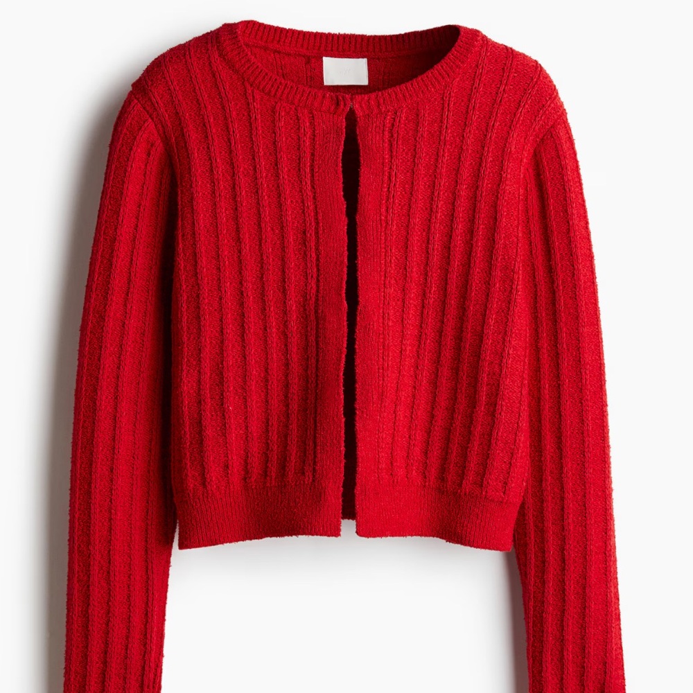 H&M Rib Knit Cardigan